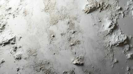 Poster - 3D rendering of a rough plastered cement wall background