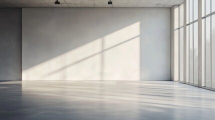 Poster - Empty interior design with 3D rendering