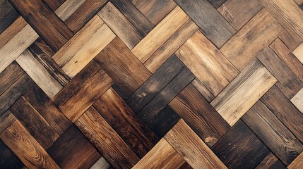 Poster - 3D rendering of a vintage wooden background
