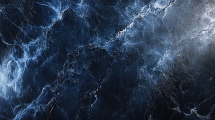 Poster - 3D rendering of a dark onyx marble textured background