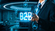 © TechTonic - Business person navigates B2B landscape, harness technology to enhance business-to-business connections. Discover reshapes B2B interaction, driving innovation in business-to-businesses strategy. UUID