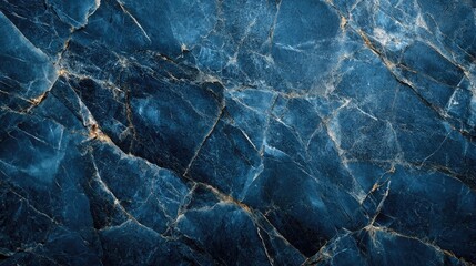 Poster - Blue abstract marble granite texture a natural stone background for panoramic designs