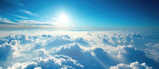 Poster - Cloud Sky With Fog In Morning
