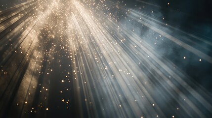 Poster - Abstract backdrop featuring stunning rays of light