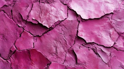 Poster - Abstract magenta stone texture background with a pink concrete appearance ideal for panoramic banners and text placement
