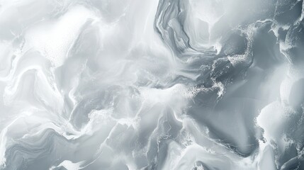 Poster - Medium grey marble texture background with a light luxury finish