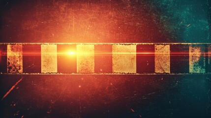 Poster - Vintage film strip