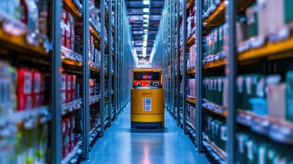Poster - Robot Scanning Barcodes in a Warehouse Environment