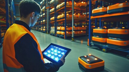Poster - Robotic Monitoring in a Modern Warehouse Environment