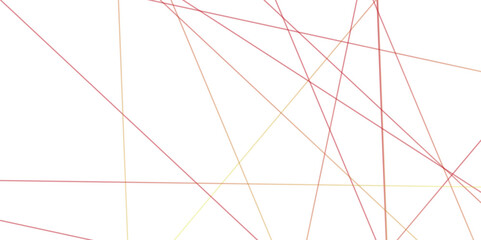 Abstract geometric yellow and pink compination luxury colour line pattern on white background.