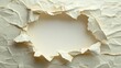 © admin_design - Torn paper background with hole, blue and white textured backdrop for creative designs announcements