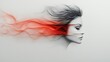 © tonpreecha - An art gallery featuring abstract paintings, photographed in a clean, detailed style against a white wall. Ultra-Realistic, Photo Realistic, highly detailed,