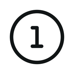 Aufkleber - Gold coin UI icon, one kopeck simple line user interface vector symbol