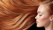 © Lifestyle Images - A woman with long red hair is shown with a light makeup look
