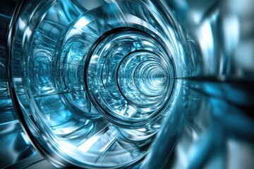 Poster - A detailed shot of a water bottle, suitable for use in product photography or as a design element