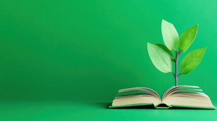 Poster - Nurture knowledge growing ideas from books