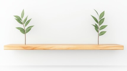 Aufkleber - Display modern plants on stylish shelves for a fresh look