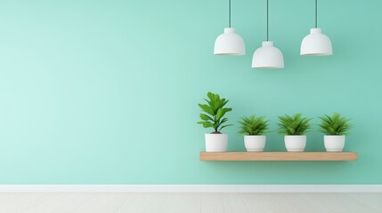 Poster - Brighten your space with stylish indoor plants and modern lighting