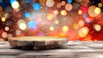 Aufkleber - Create enchanting holiday displays with sparkling bokeh backgrounds