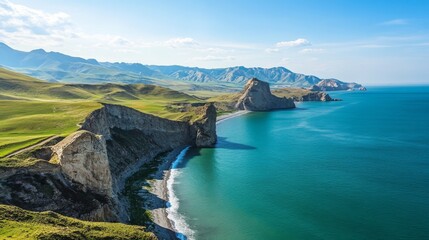 Azerbaijan hosts COP29, a symbol of hope for a greener future through global cooperation. --ar 16:9 --v 6.1 Job ID: f2c5daf3-cfce-477d-a991-bbdaa4104b47