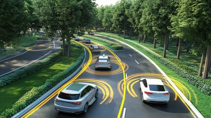 Poster - technology behind autonomous vehicles