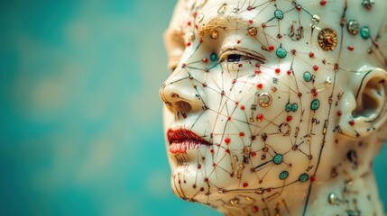 Poster - Investigate how acupuncture is being researched for its anti-aging benefits.