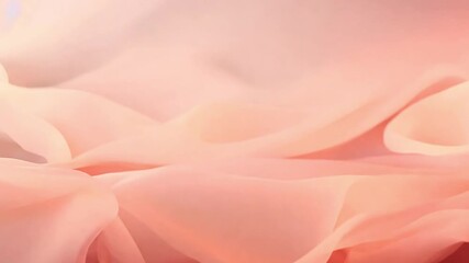 Poster - Abstract background with peach colored waves.Wallpaper or presentation backdrop