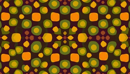 Poster - Intricate 12-Pattern Background Design Suitable for Various Digital Artworks and Graphic Projects