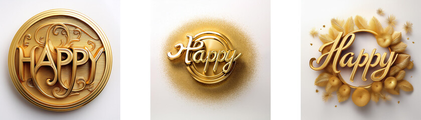 Poster - Three golden 