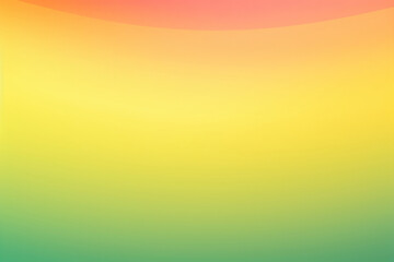 Poster - A smooth gradient background transitioning from pink to yellow and green, creating a soft and calming visual effect for graphic design.