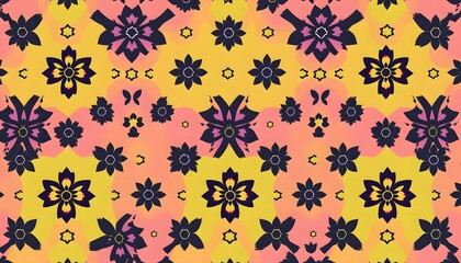 Poster - Stunning 56-Pattern Background for Creative Projects, Web Design, and Print Media Requirements Including Textures and Colors