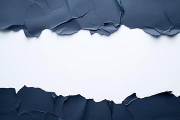 Wall Mural - Minimal dark blue colors paper backgrounds white background weathered.