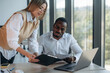 © standret - Two business people are working together in the office