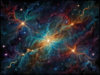 Wall Mural - life of space
