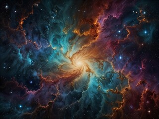 Wall Mural - space of space