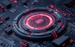 © typepng - The concept of a multicoloured future CPU and processor, a quantum computer, and machine learning in 3D.