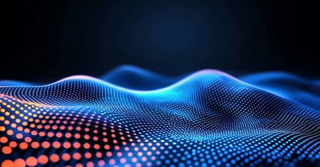 Aufkleber - the quantum computer environment is composed of advanced digital technology, a processing unit of ad