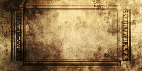 Poster - A frame with a blank space in the middle