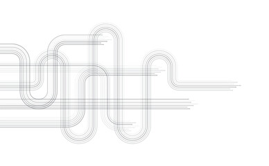 Wall Mural - abstract arrow direction. technology background