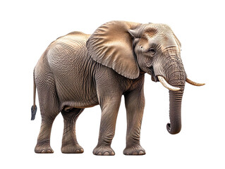 Aufkleber - large elephant isolated on transparent background