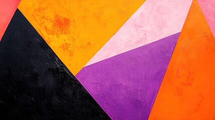 Wall Mural - abstract colorful geometric shapes