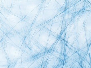 Poster - delicate patterns of pale blue lines create a soft, tranquil backdrop suitable for various artistic 