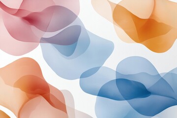 Aufkleber - Abstract colorful waves blending together in soft hues, creating a dynamic and artistic background suitable for various creative projects.