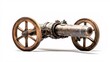 © ThatWorksMedia - Antique Cannon on Wooden Wheels: A Glimpse into the Past