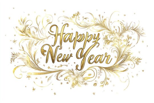 Elegant calligraphy of 