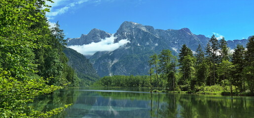 Naklejka na meble Der Almsee in Oberösterreich