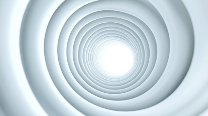 Poster - Futuristic Grey Circles Motion Design, an abstract seamless loop showcasing minimalistic grey circles in a dynamic arrangement, perfect for modern digital applications and presentations.