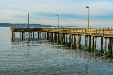 Wall Mural - Shoreline And Pier 5