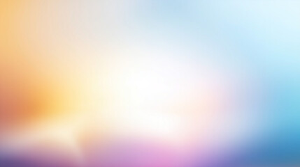 Poster - Elegant pastel gradient background in soft blue, pink, and yellow hues, perfect for creating a dreamy, high-resolution digital design or wallpaper. This hyper-realistic, detailed, and vibrant vector-s