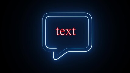 text sign